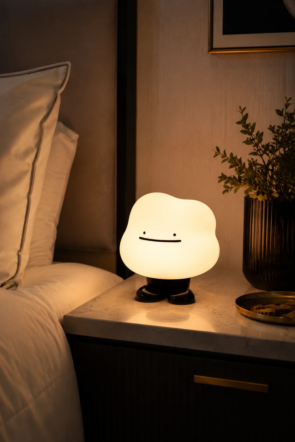 Cloud Night Built-in Battery Table Lamp - Lumpaz
