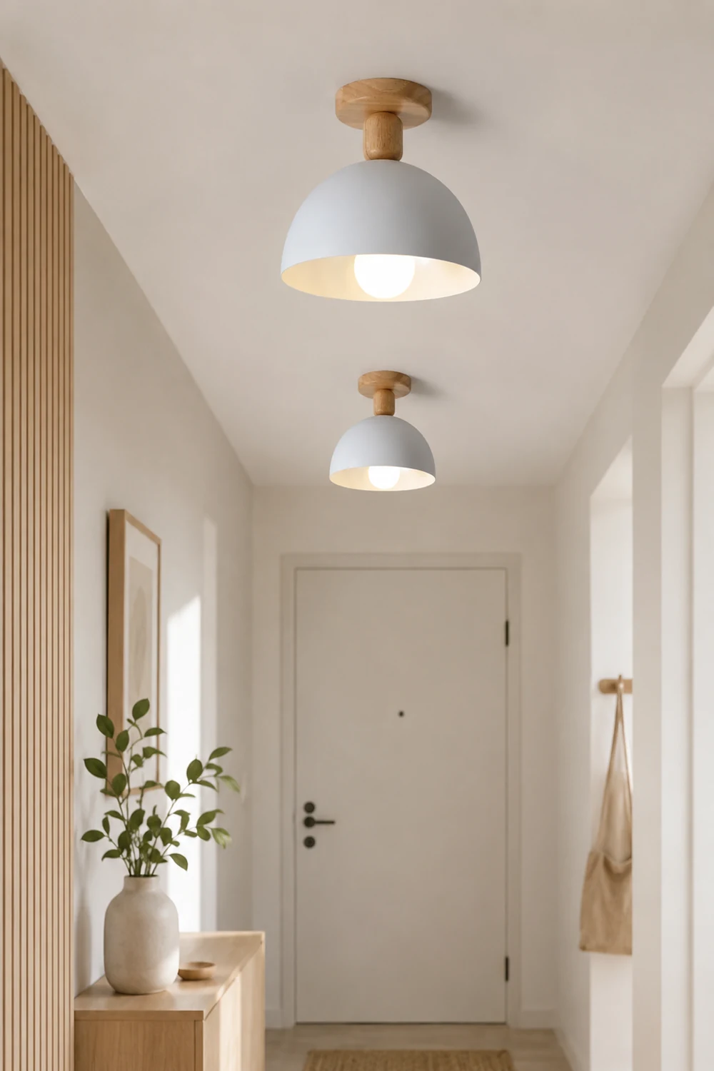 Scandinavian Simple Round Ceiling Light - Lumpaz
