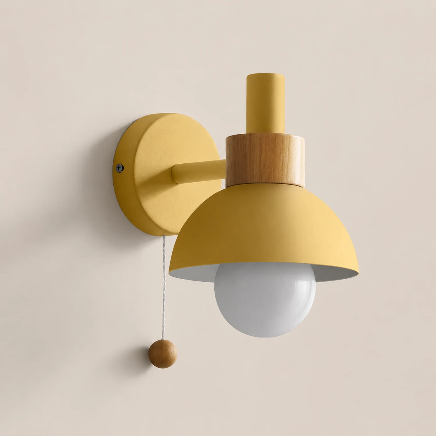 Minimalist Colorful Single Head Wall Sconce - Lumpaz