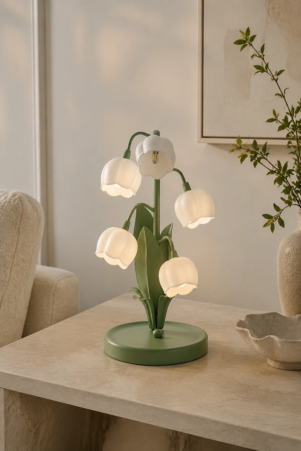 Bell Orchid Table Lamp - Lumpaz
