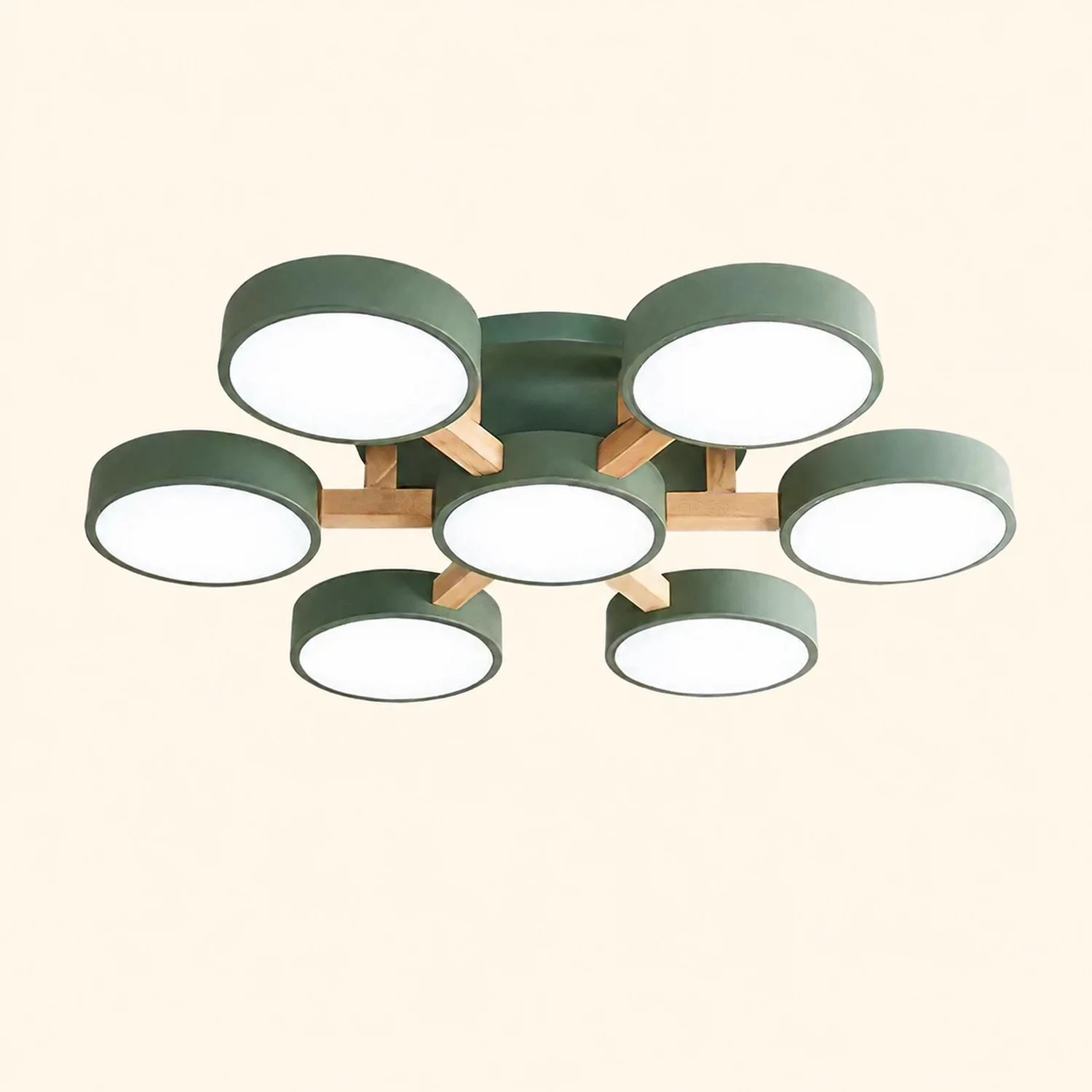 Contemporary Acrylic Multi-Heads Ceiling Light - Lumpaz