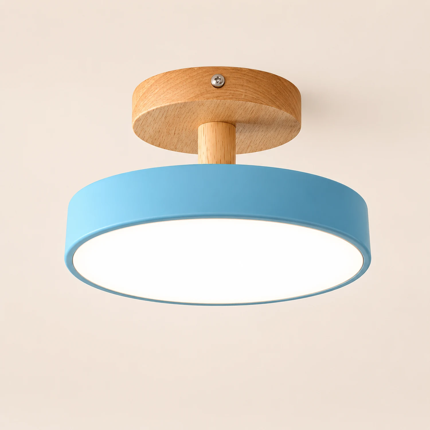 Colorful Round Flush Mount Ceiling Light - Lumpaz