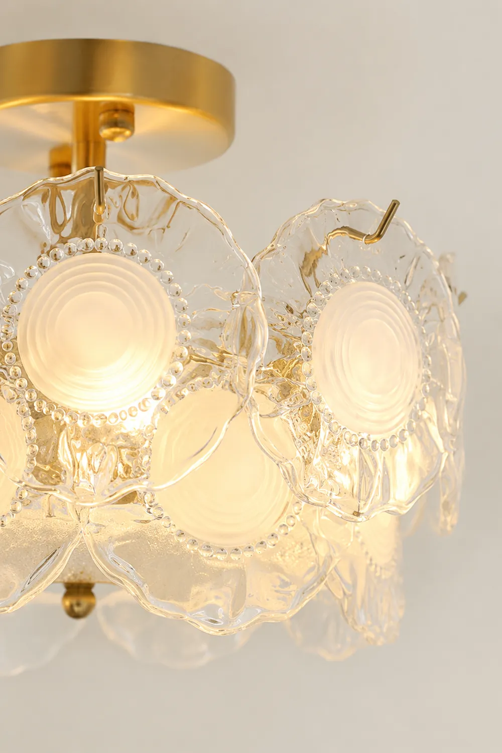 Pobllem Glass Ceiling Lamp - Lumpaz