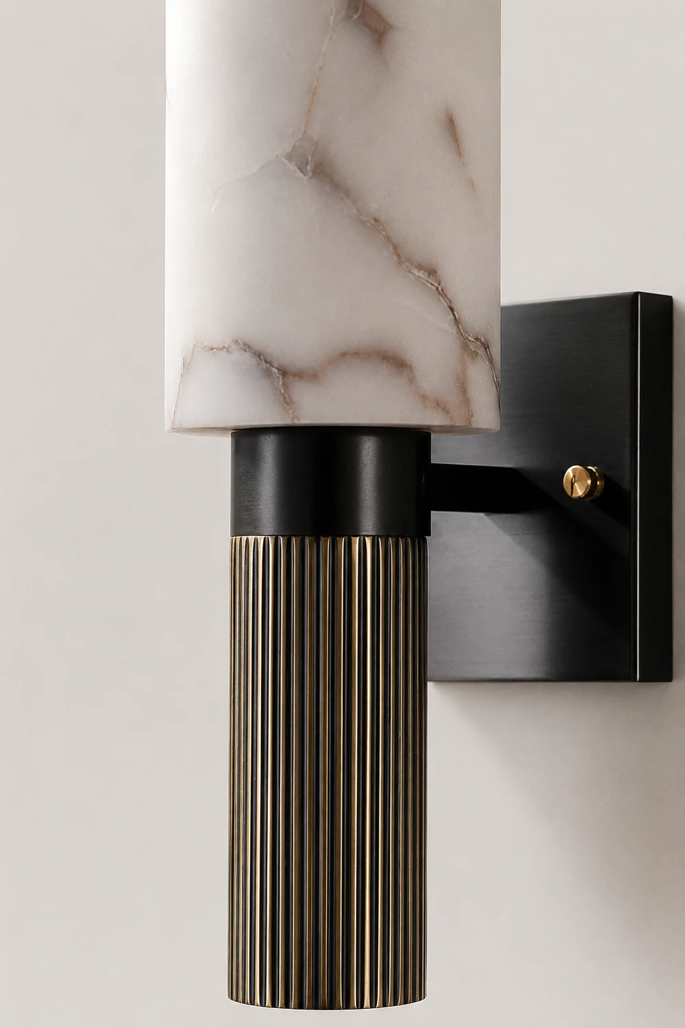 Torch Alabaster Wall Lamp - Lumpaz