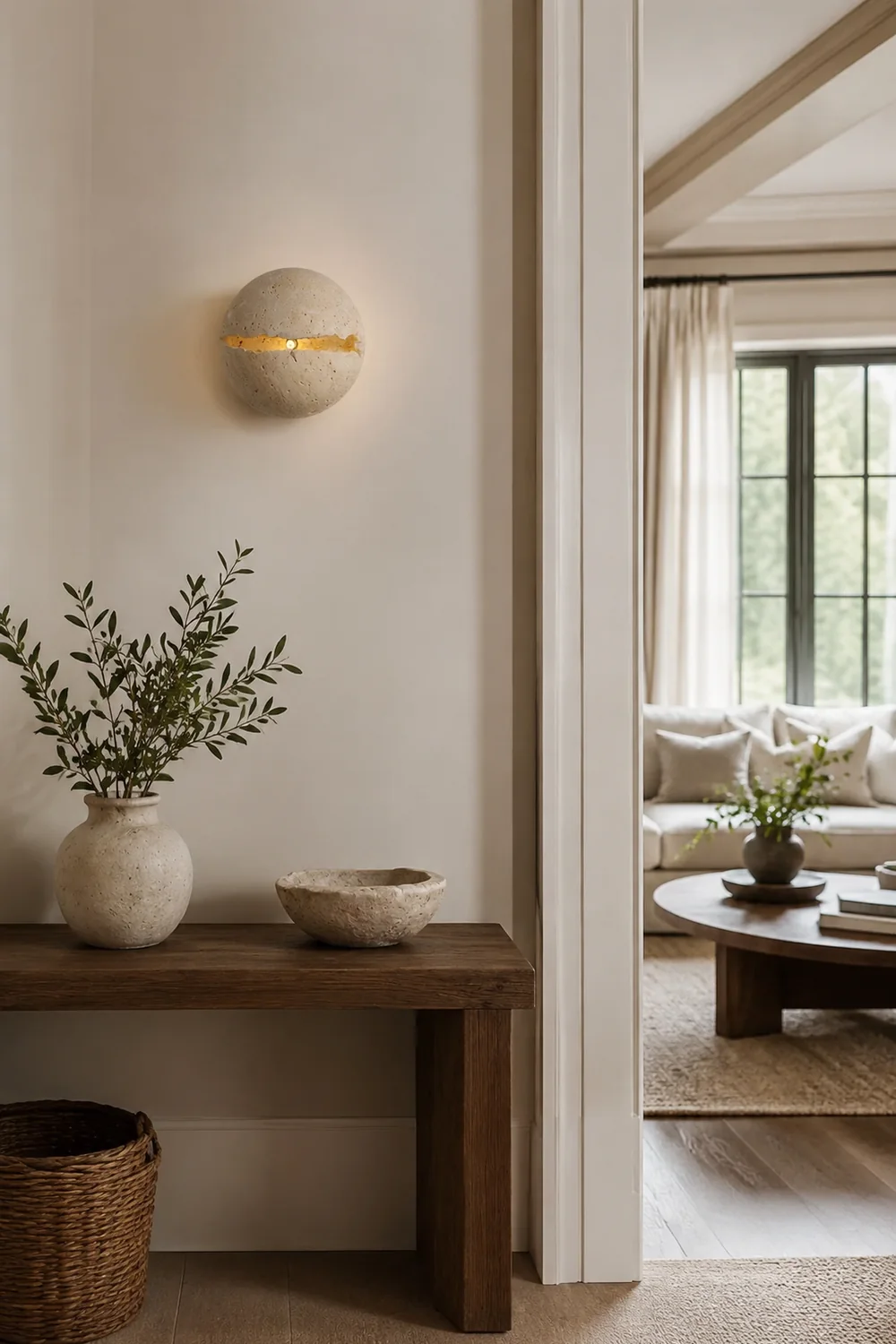 Round Crack Wall Lamp - Lumpaz