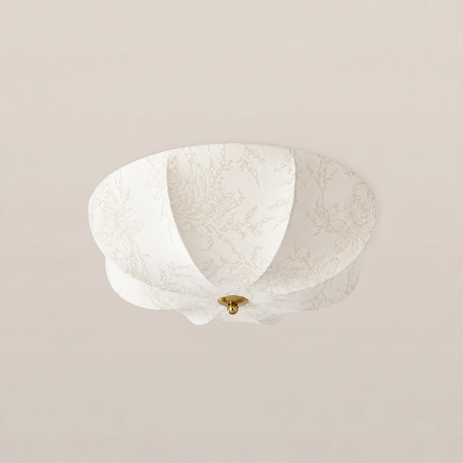 Orchid Fabric Ceiling Lamp - Lumpaz