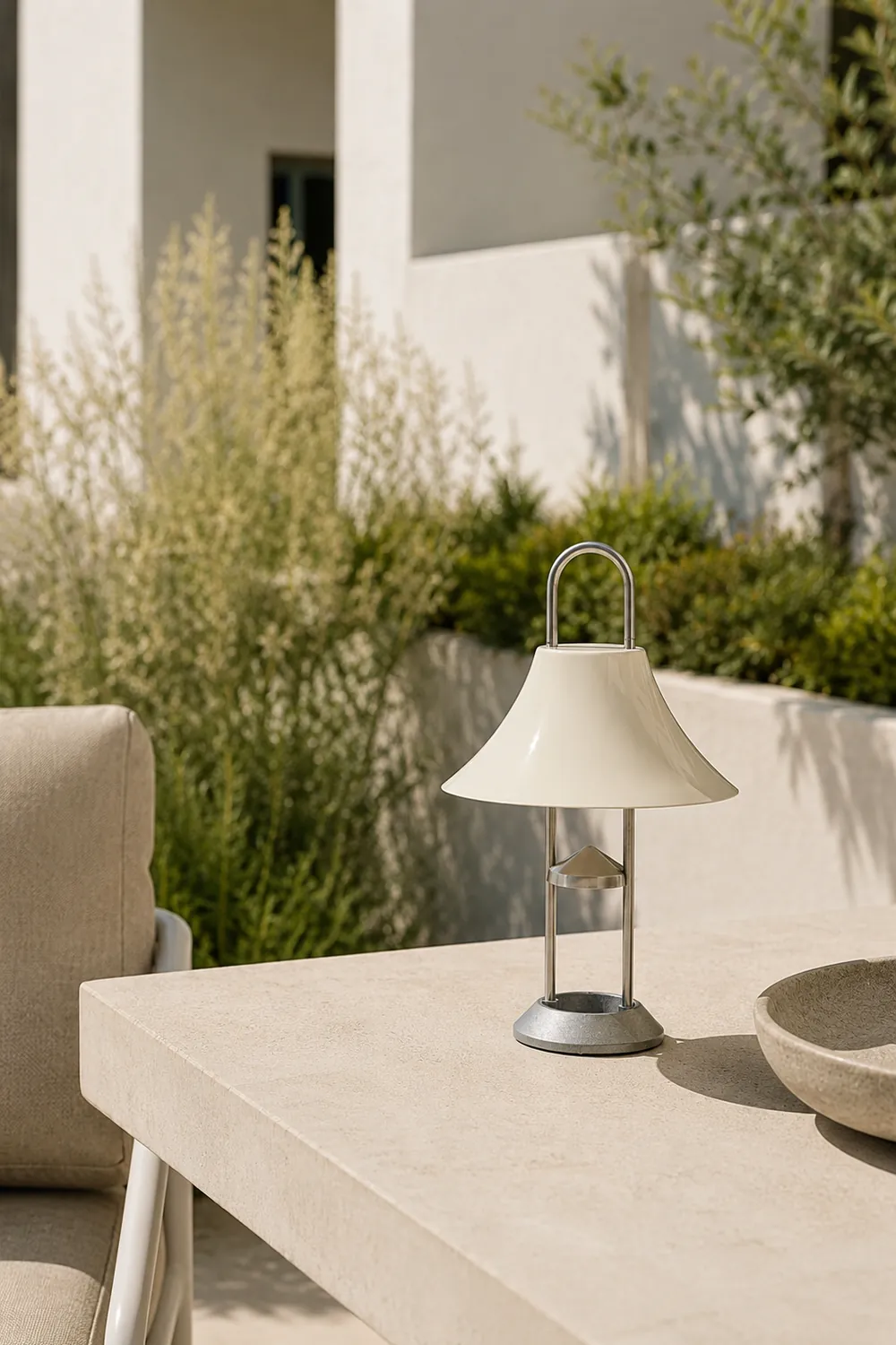 Mousqueton Outdoor Built-in Battery Table Lamp - Lumpaz