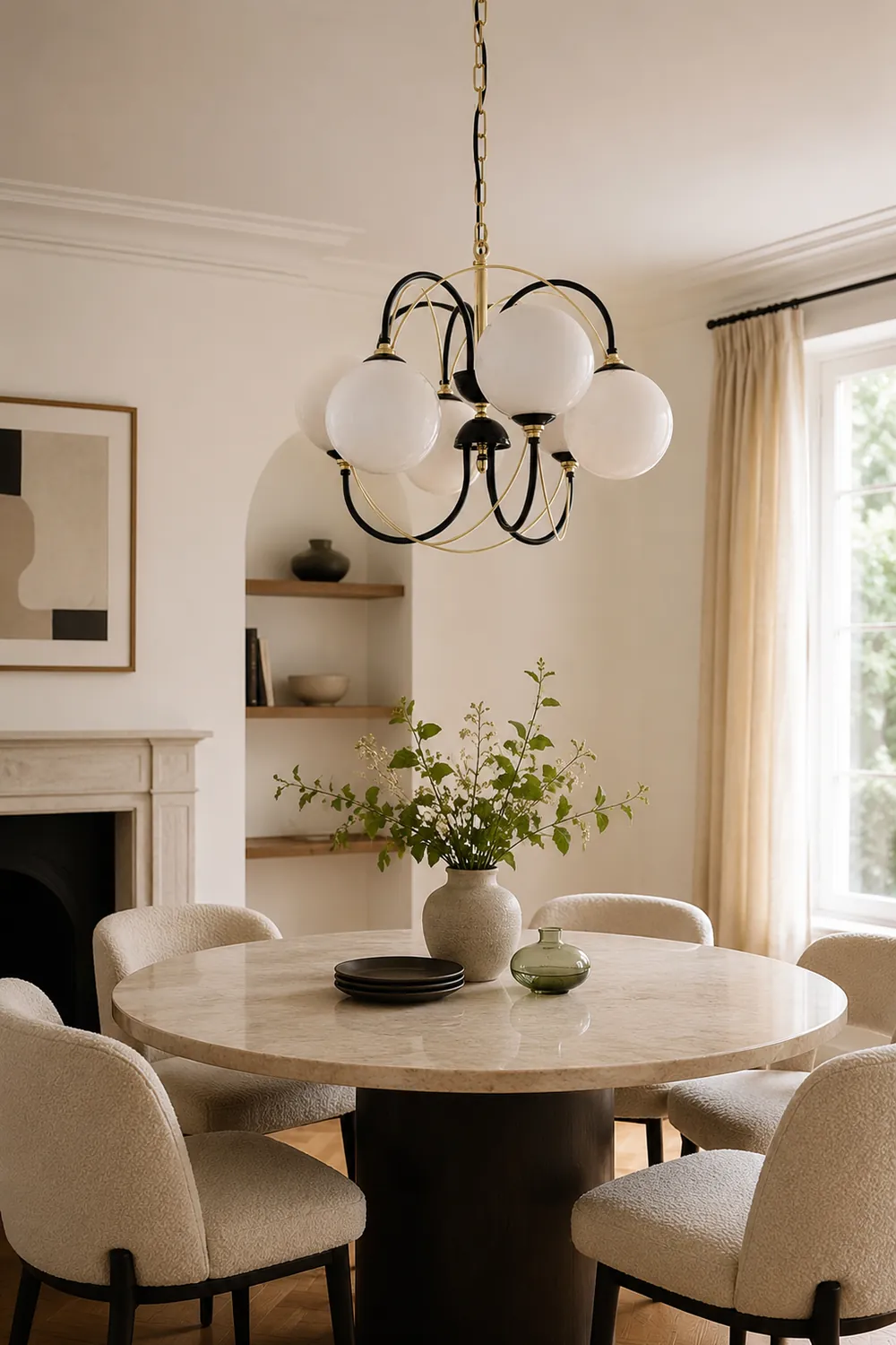 Atomic Orbit Chandelier - Lumpaz