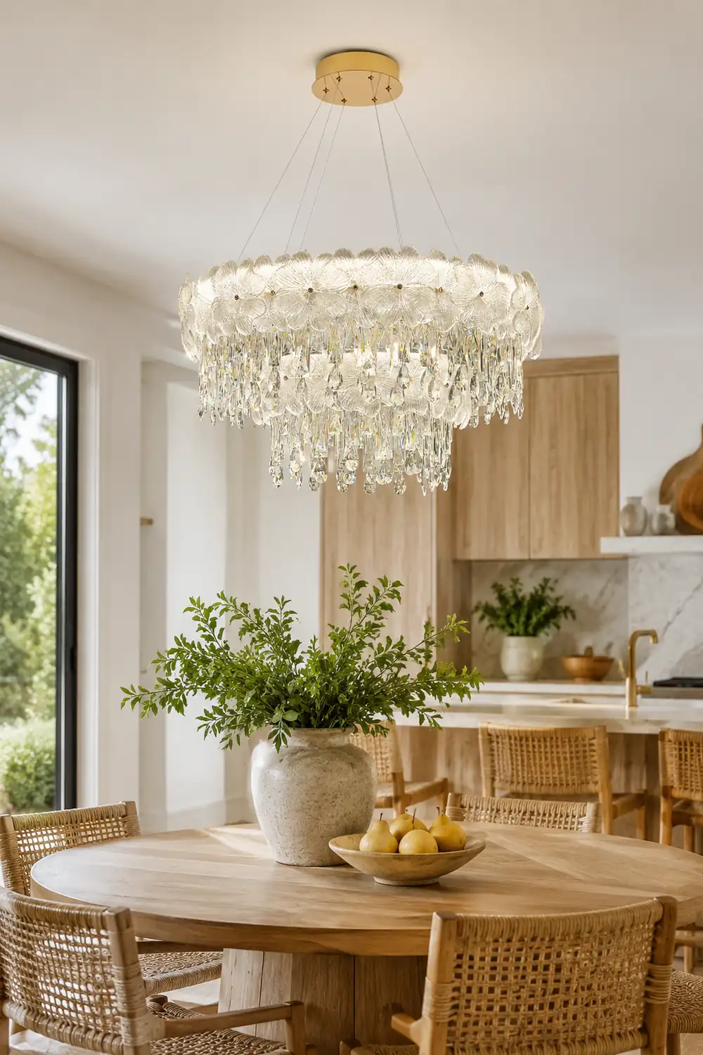 Atlas Crystal Chandelier - Lumpaz