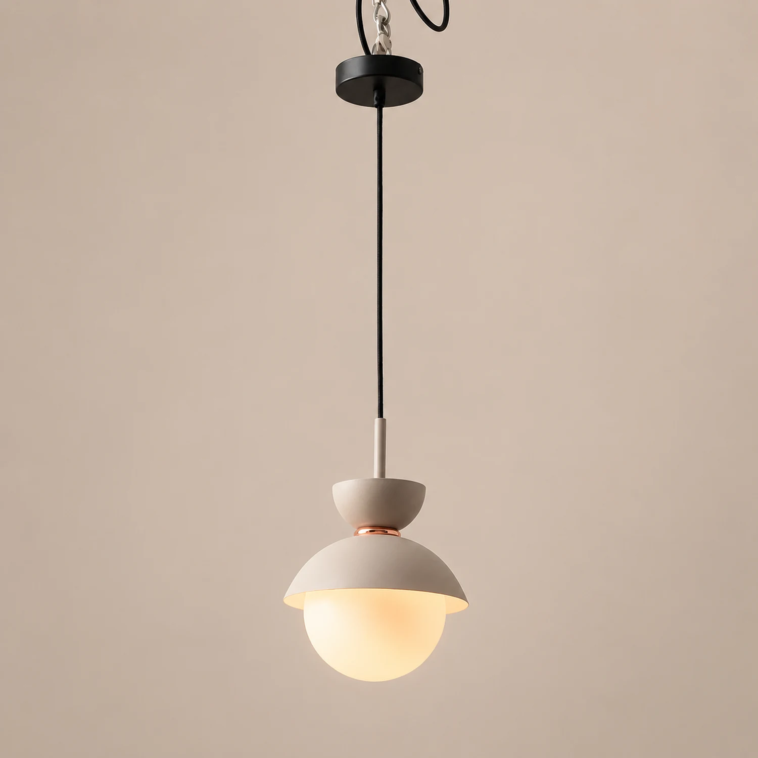 Macaroon Double Heads Metal Pendant Light - Lumpaz