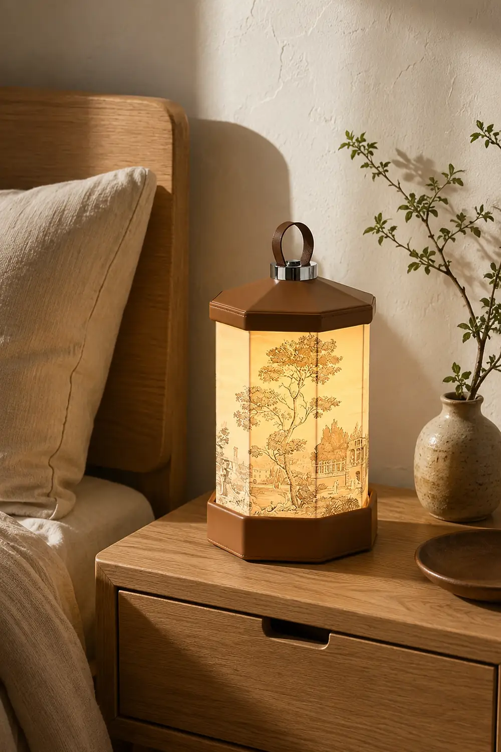 Castle Built-in Battery Table Lamp - Lumpaz