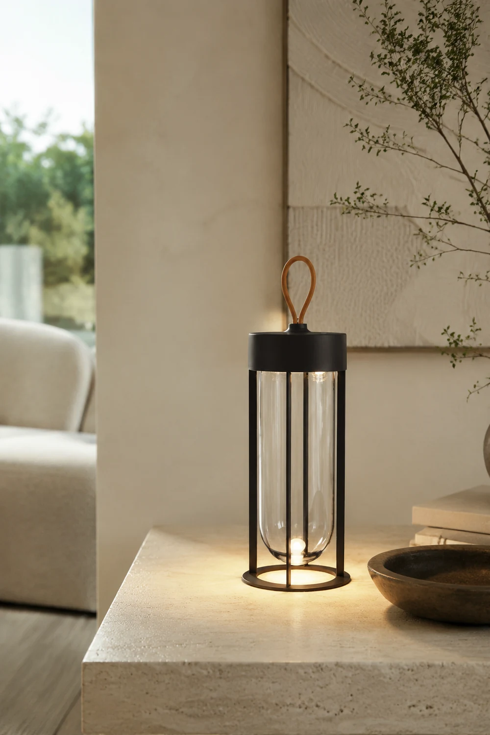 Vitro Built-in Battery Table Lamp - Lumpaz