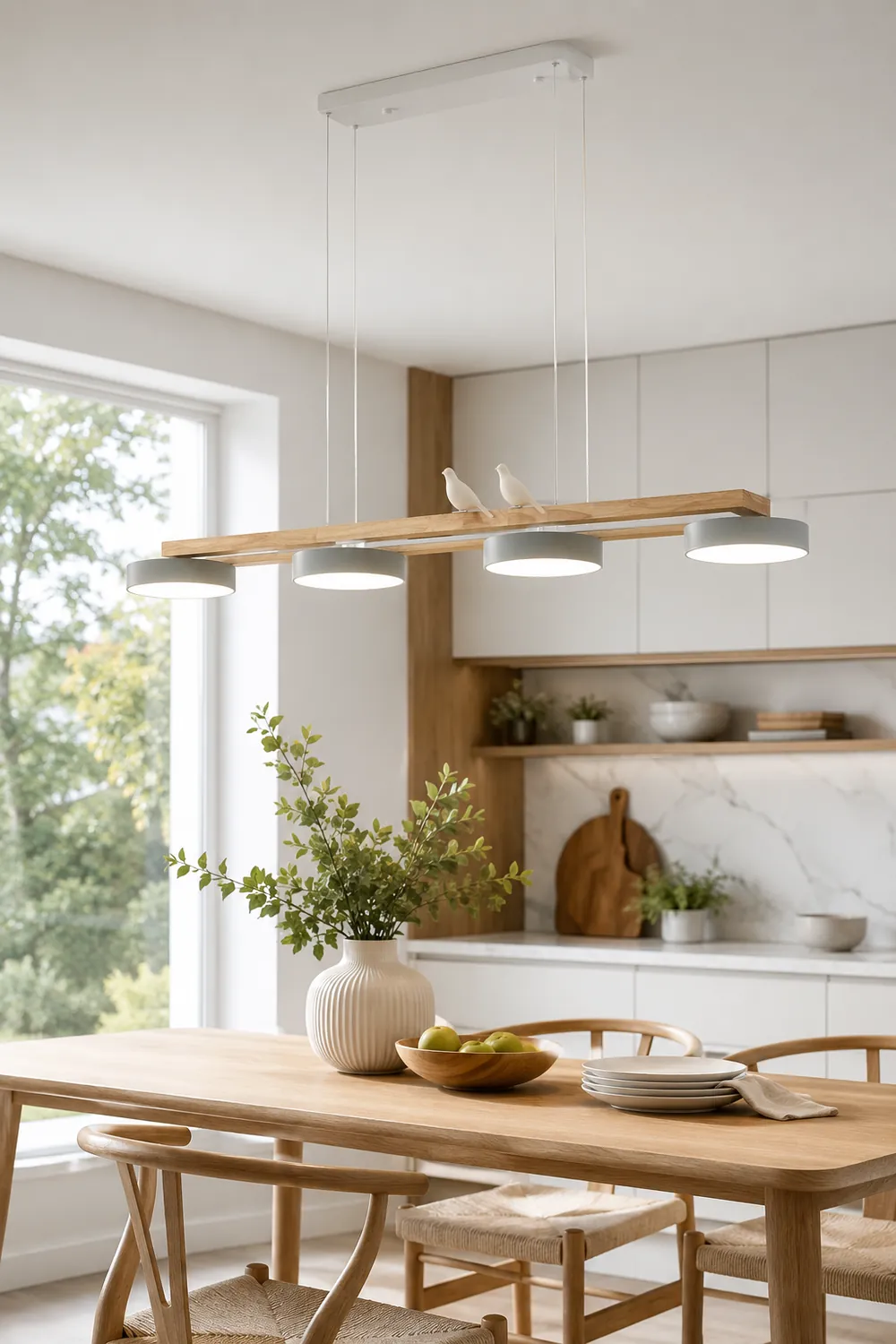 Sienna Bird Long Chandelier - Lumpaz