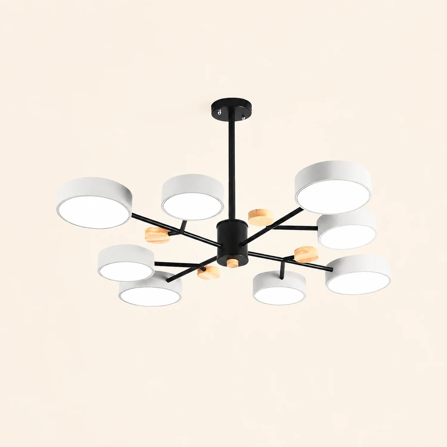 Contemporary Acrylic LED Hanging Pendant Light - Lumpaz