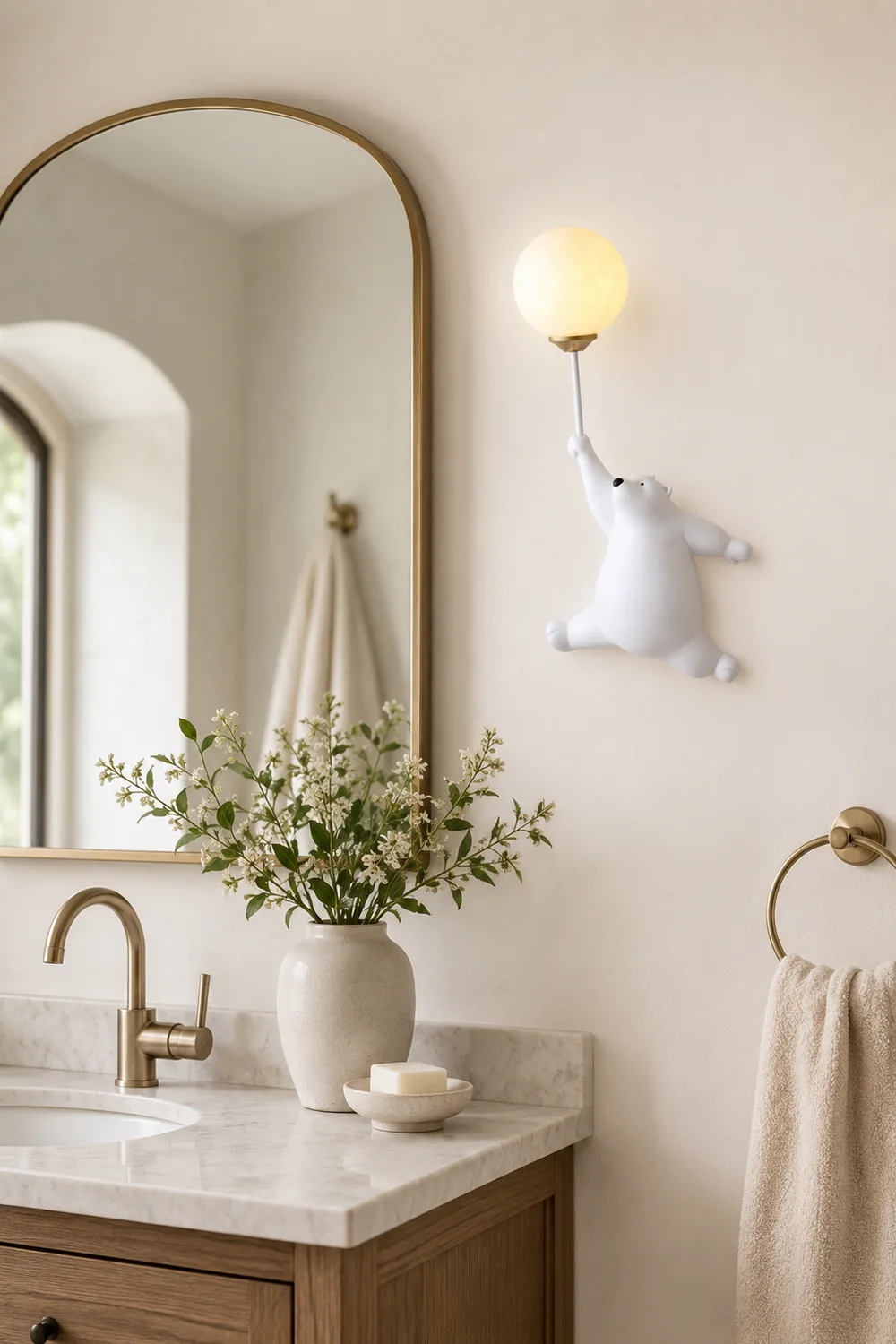 Bear Balloon Wall Lamp - Lumpaz