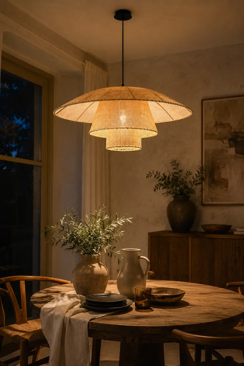 Lola Ratten Pendant Lamp - Lumpaz