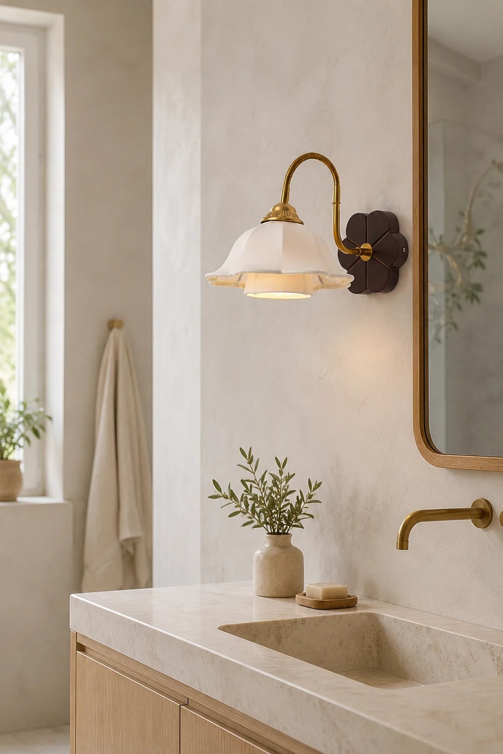 Rosette Wall Lamp - Lumpaz
