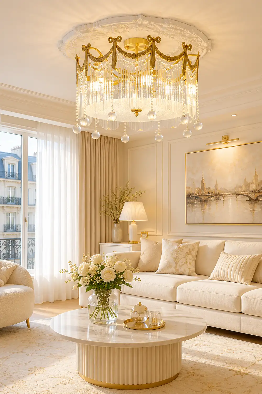 Palace Water Drop Ceiling Lamp - Lumpaz