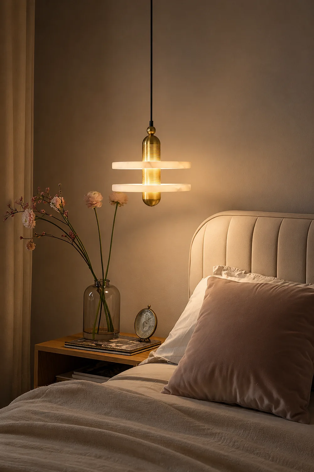 Alabaster Planes Pendant Lamp - Lumpaz