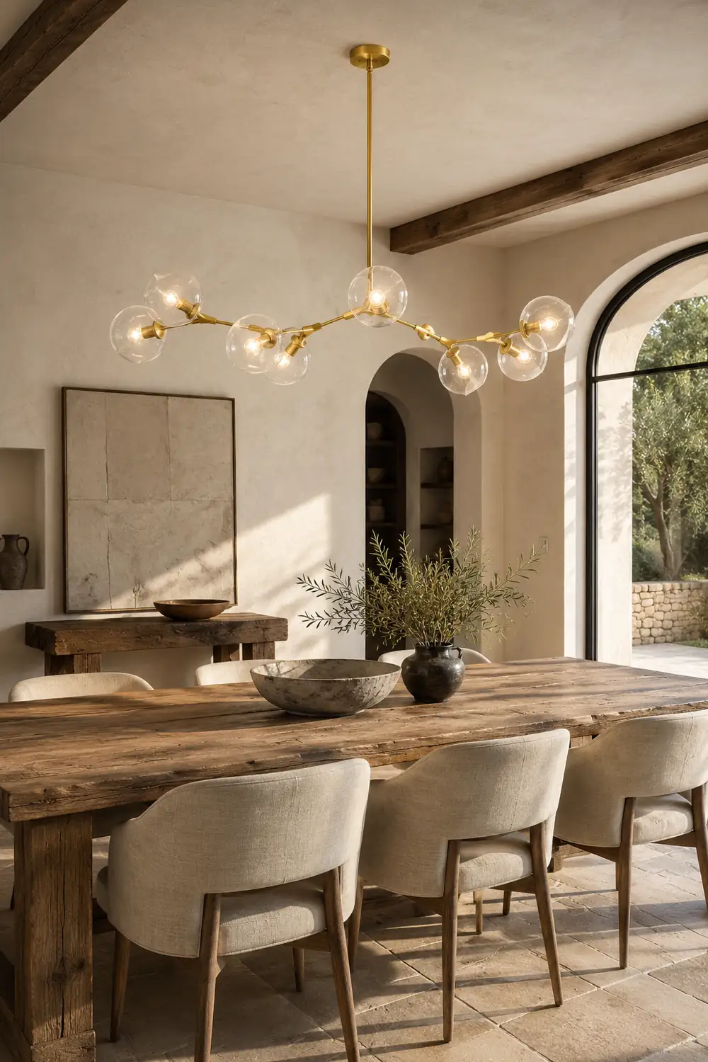 Perry Globe Horizontal Chandelier - Lumpaz