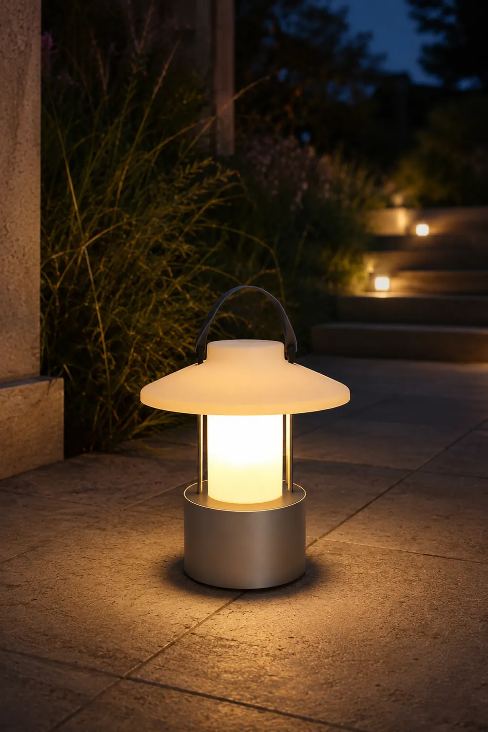 Claro Outdoor Built-in Battery Table Lamp - Lumpaz