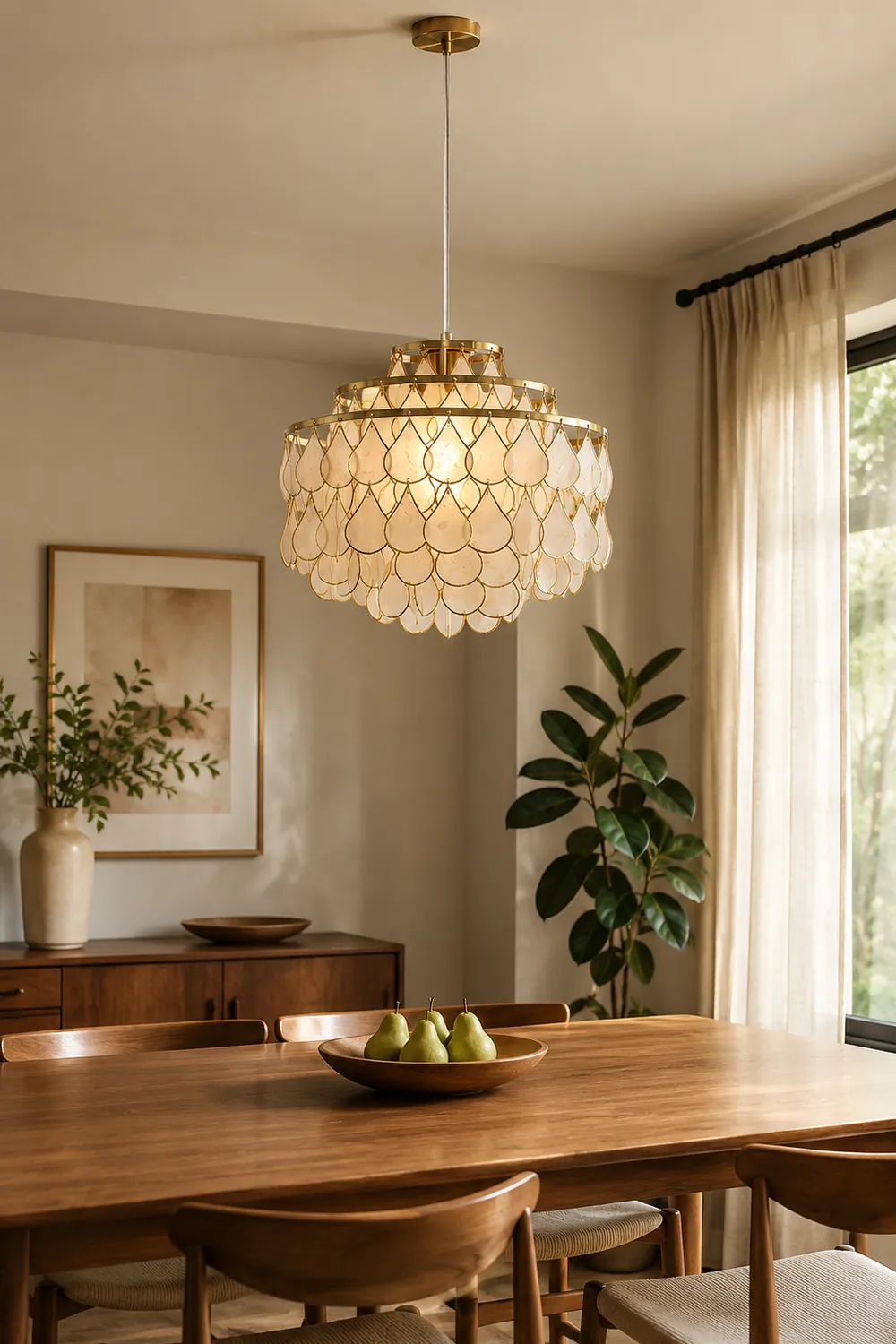 Vivant Shell Pendant Lamp - Lumpaz