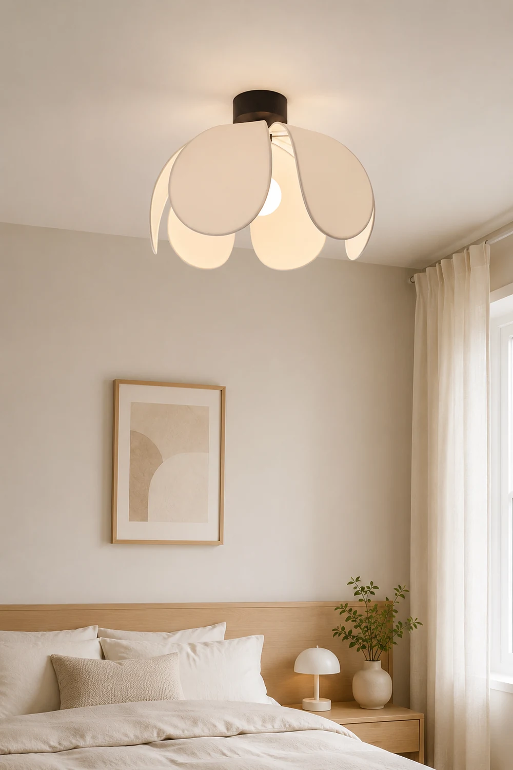 Flower Fabric Ceiling Lamp - Lumpaz