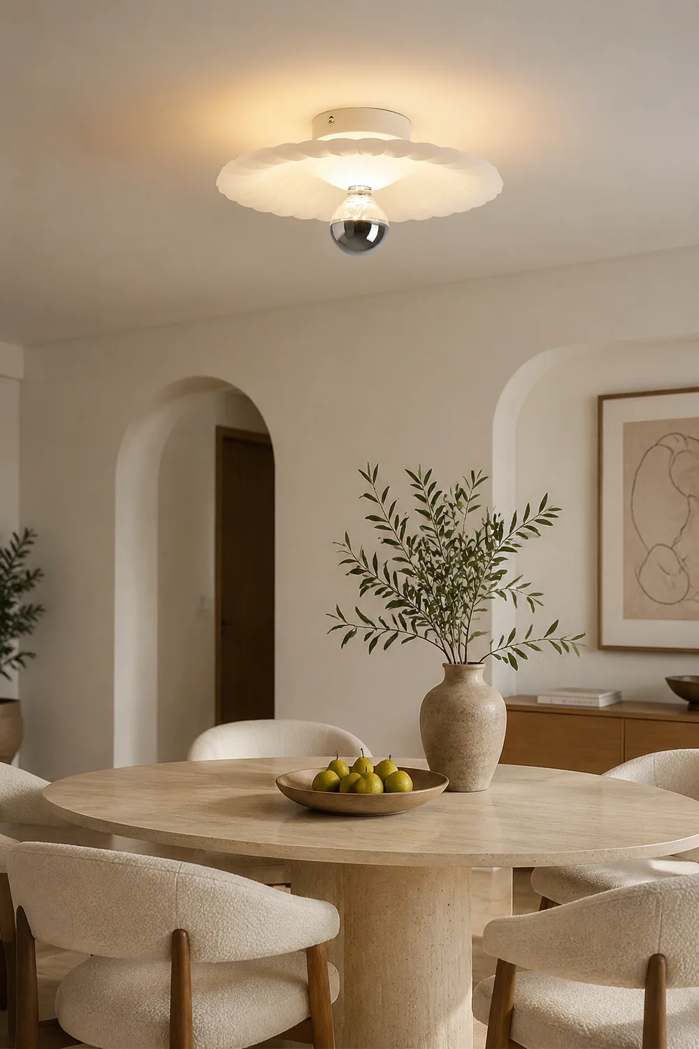 Pleated Ceiling Lamp - Lumpaz