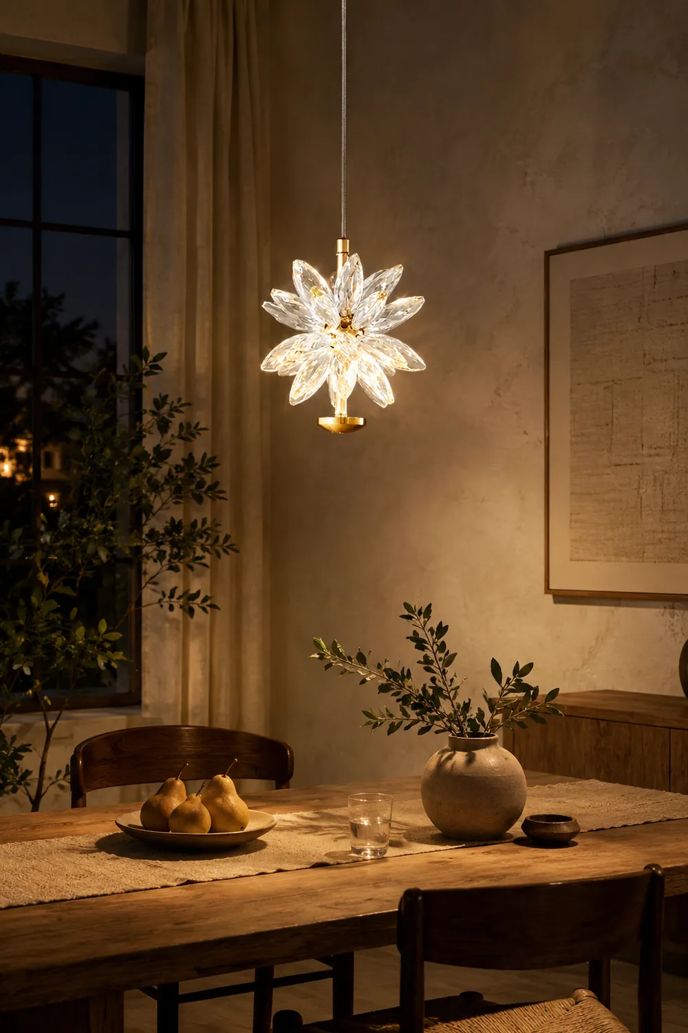 Glam Flower Pendant Lamp - Lumpaz