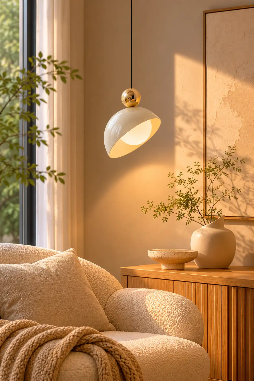Modern Eco-Friendly LED Pendant Light - Lumpaz