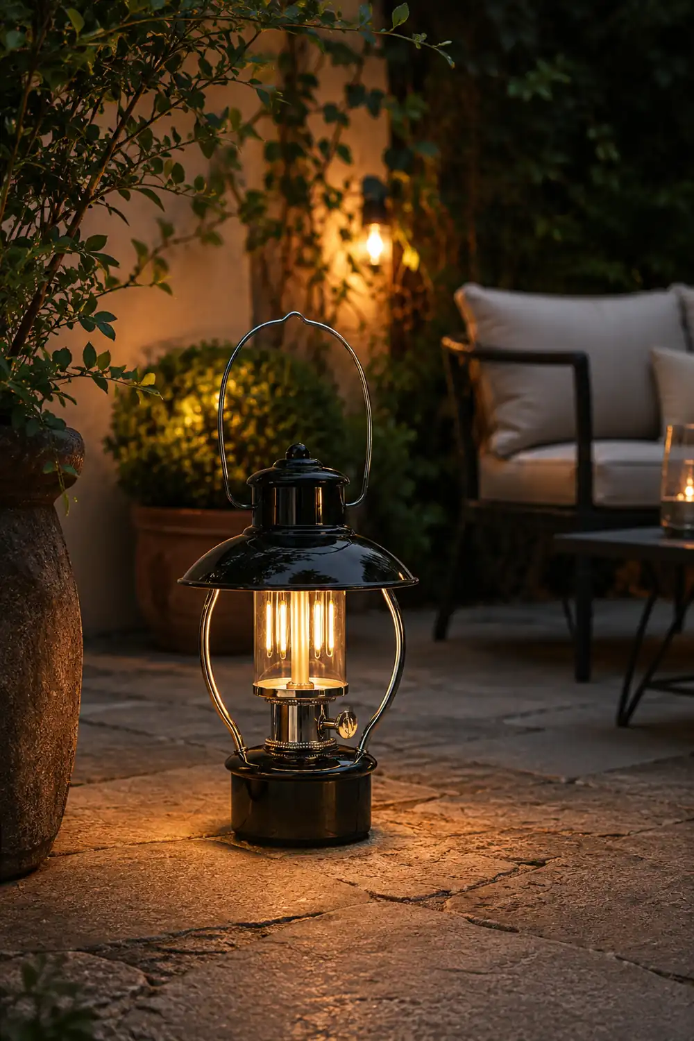 N80 Lantern Outdoor Table Lamp - Lumpaz