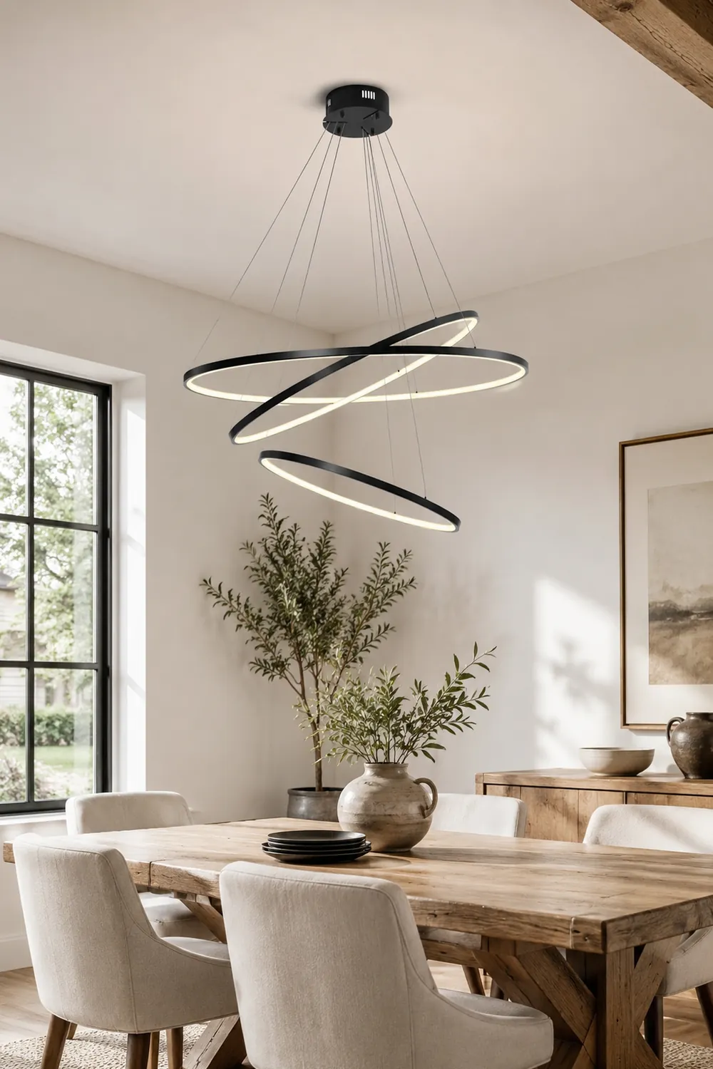 Floating Ring Chandelier - Lumpaz