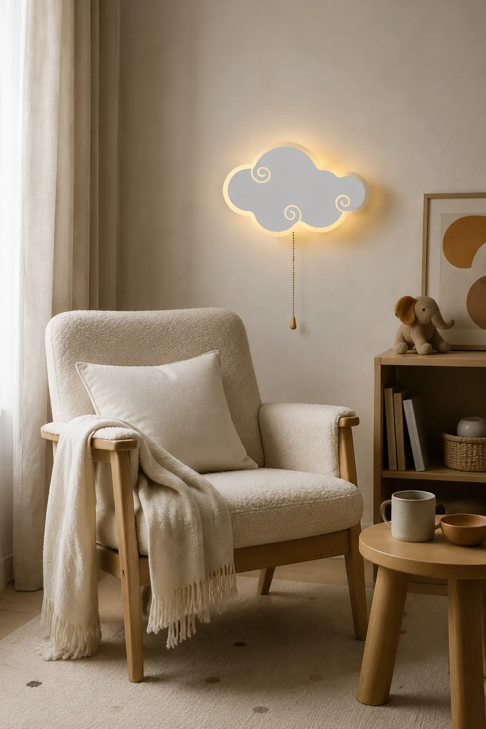 Figure Cloud Wall Lamp - Lumpaz