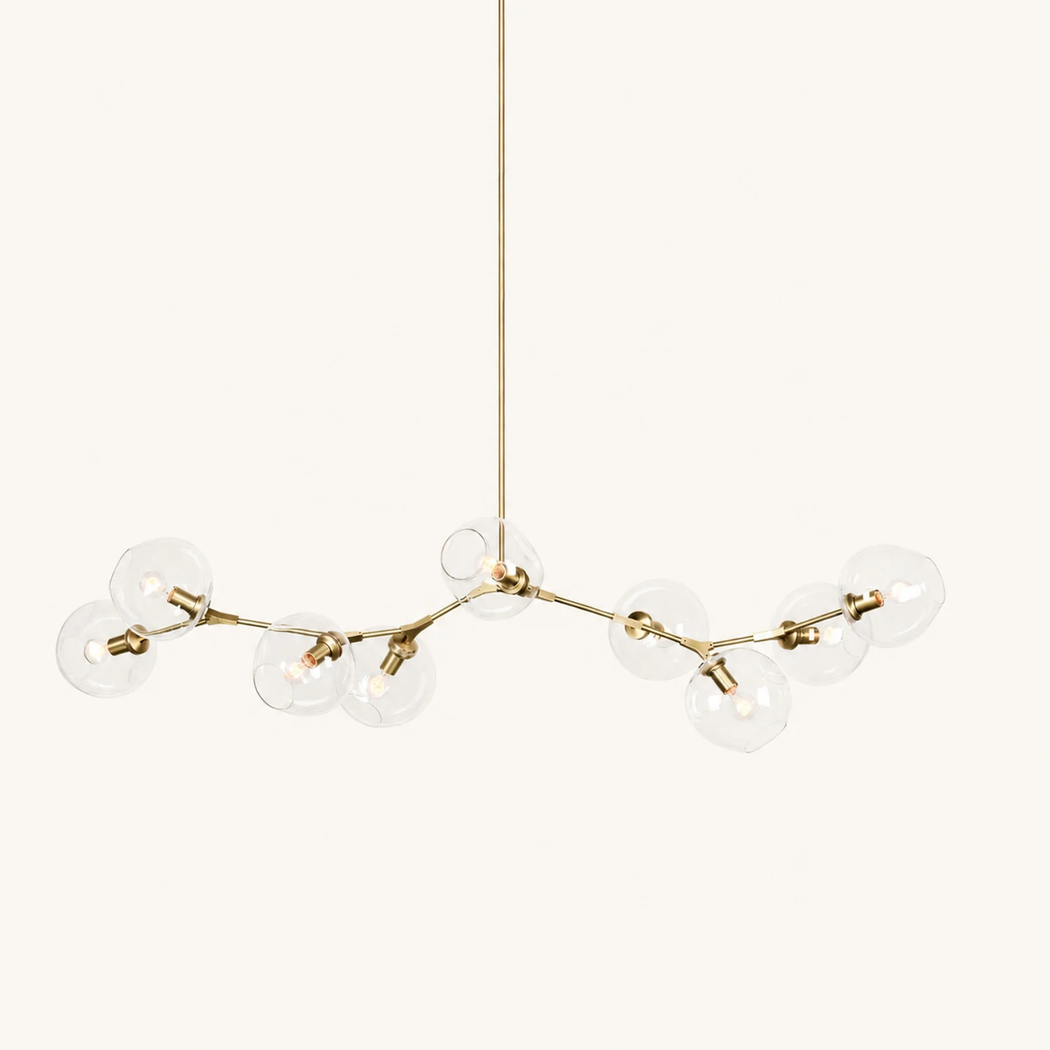 Perry Globe Horizontal Chandelier - Lumpaz