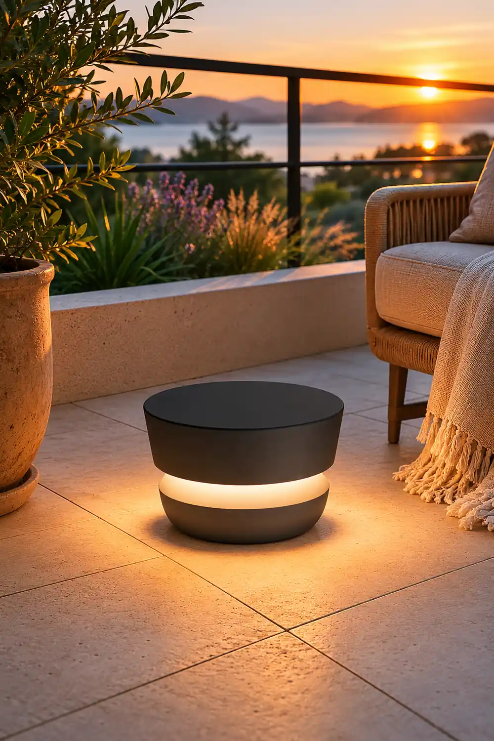 Dots Outdoor Table Lamp - Lumpaz