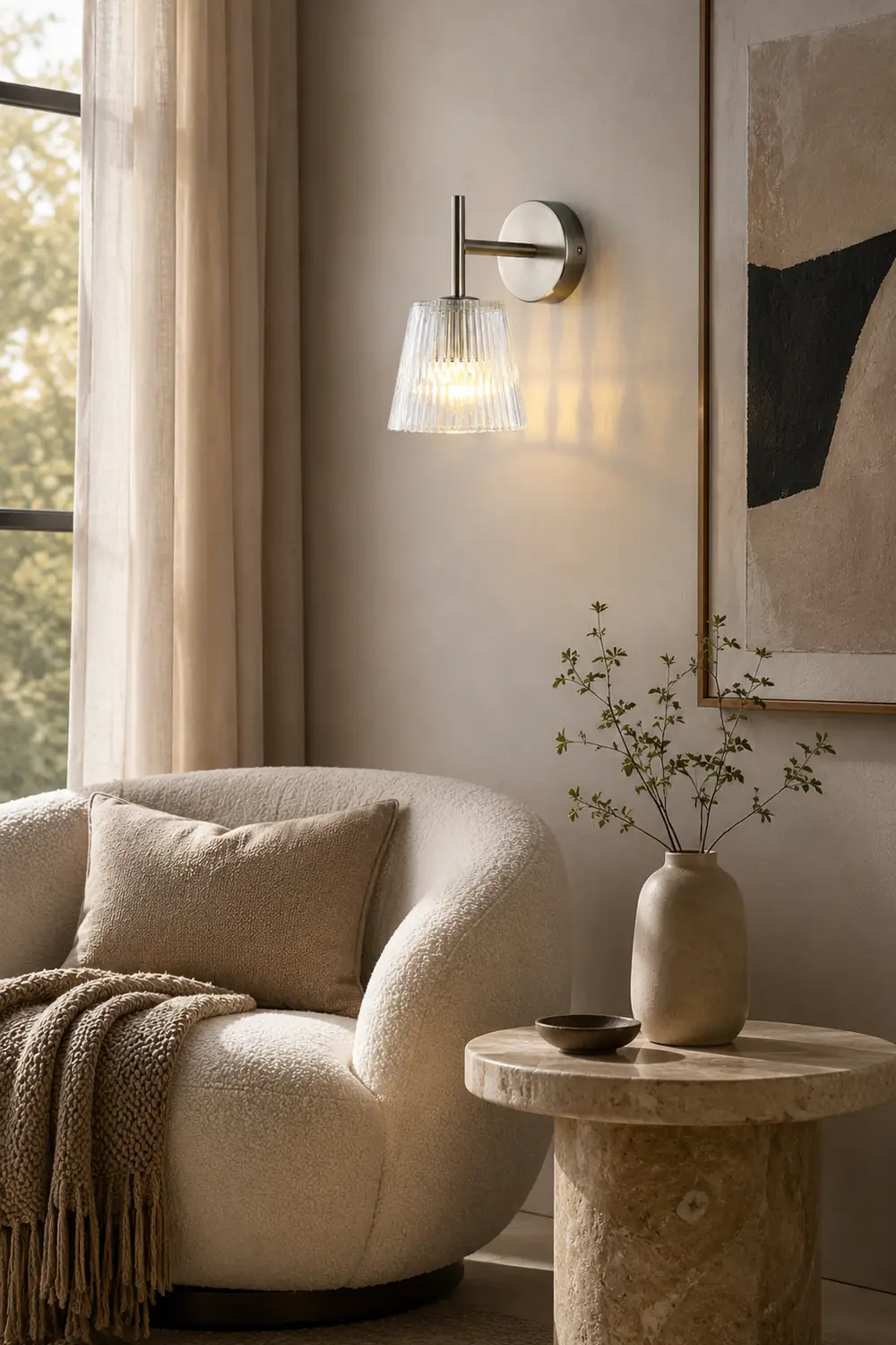 Filiyano Glass Wall Lamp - Lumpaz