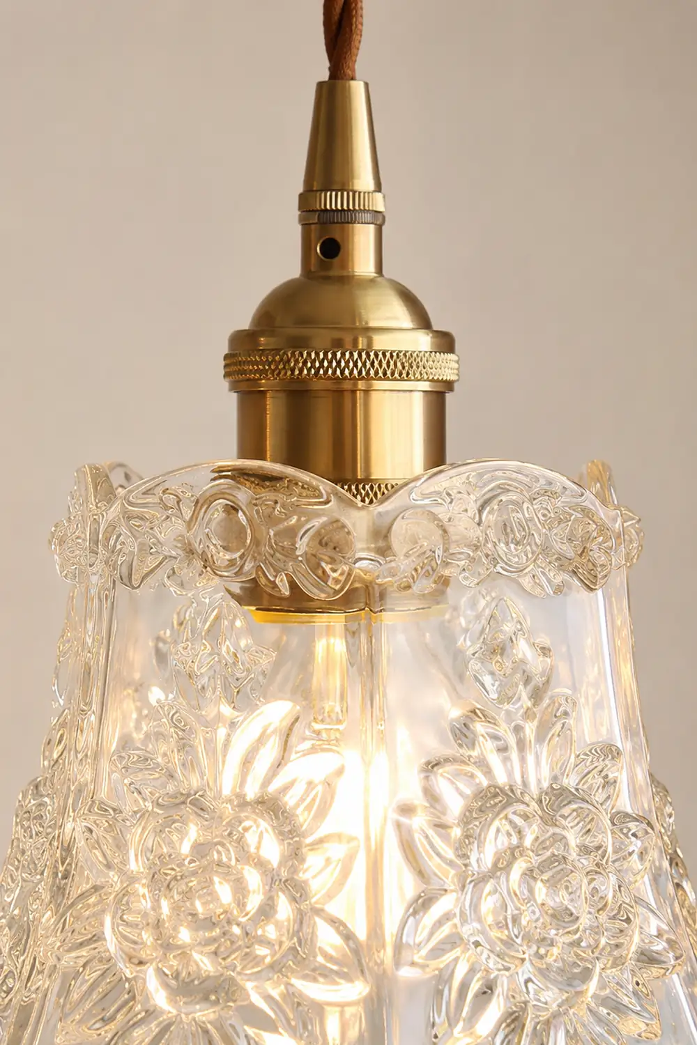 Flower Glass Pendant Lamp - Lumpaz