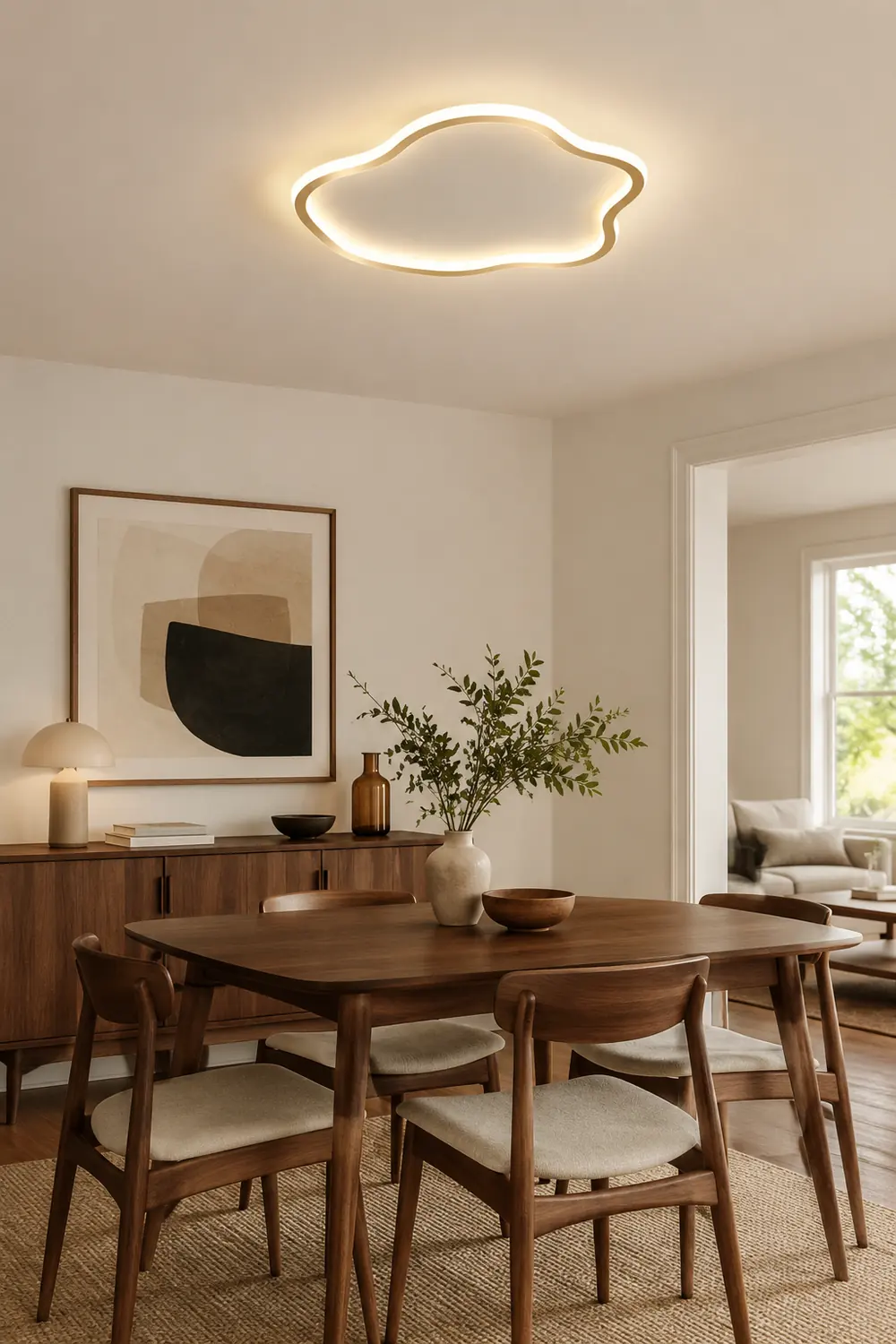 Creative Irregularly Flush Mount Ceiling Light - Lumpaz