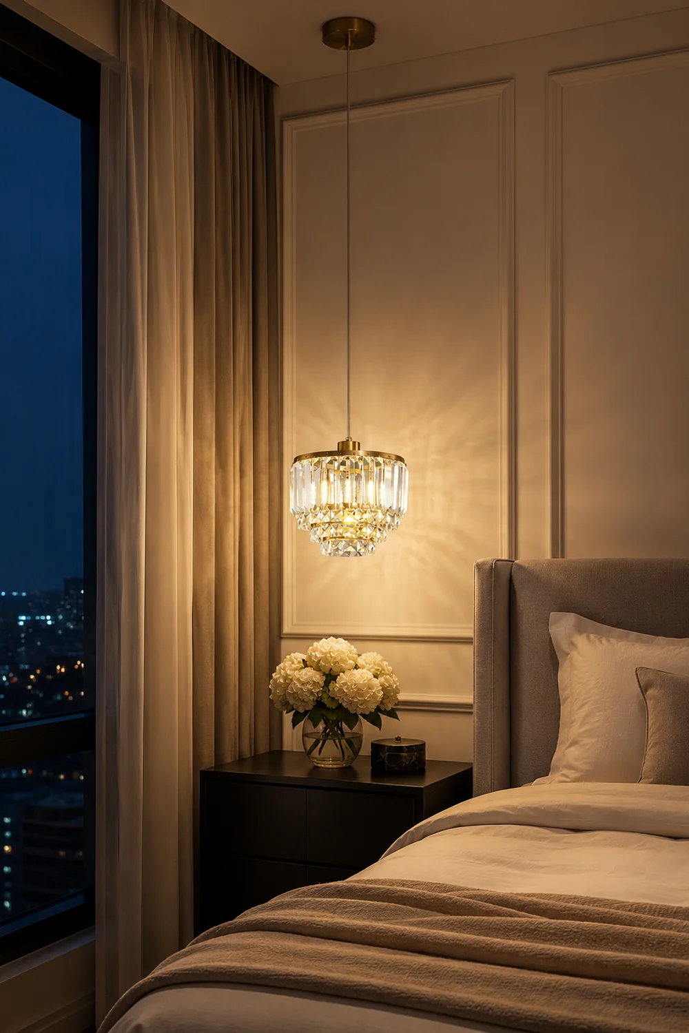 Brass Laura Pendant Lamp - Lumpaz