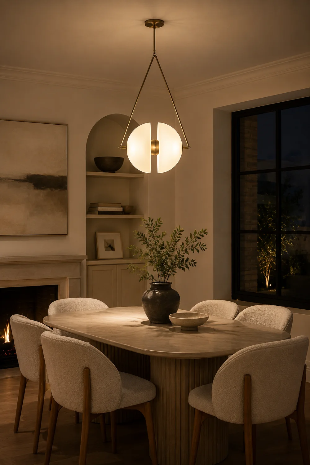 Oyster Glass Pendant Lamp - Lumpaz