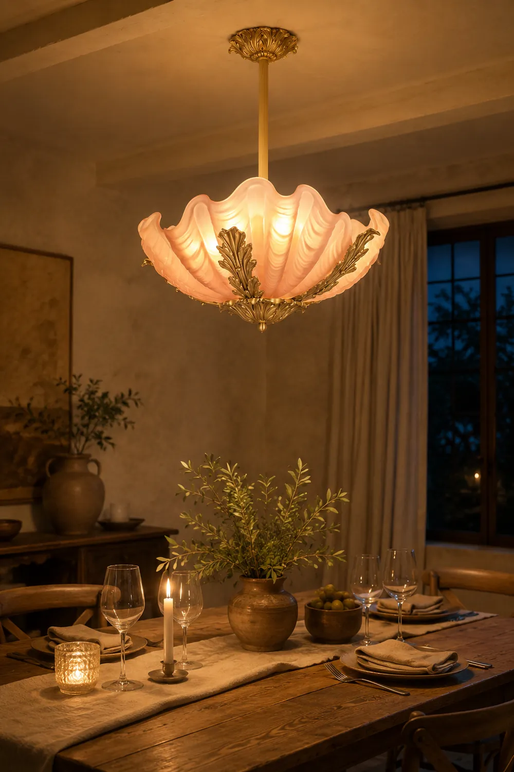 Fazzo Shell Chandelier - Lumpaz