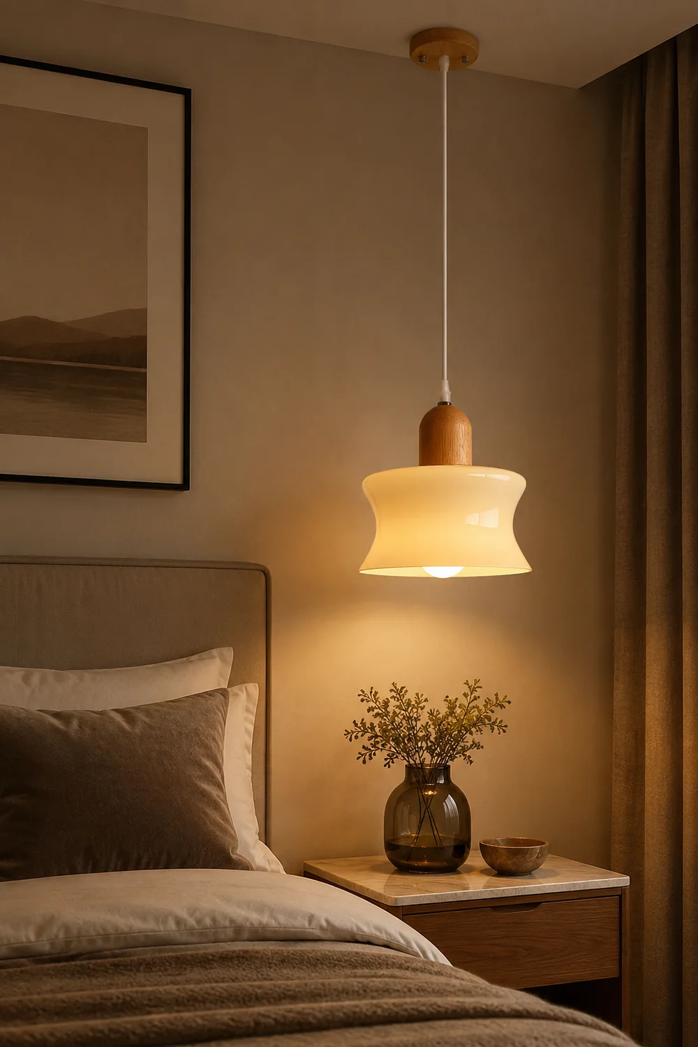 Mellow Glass Pendant Lamp - Lumpaz