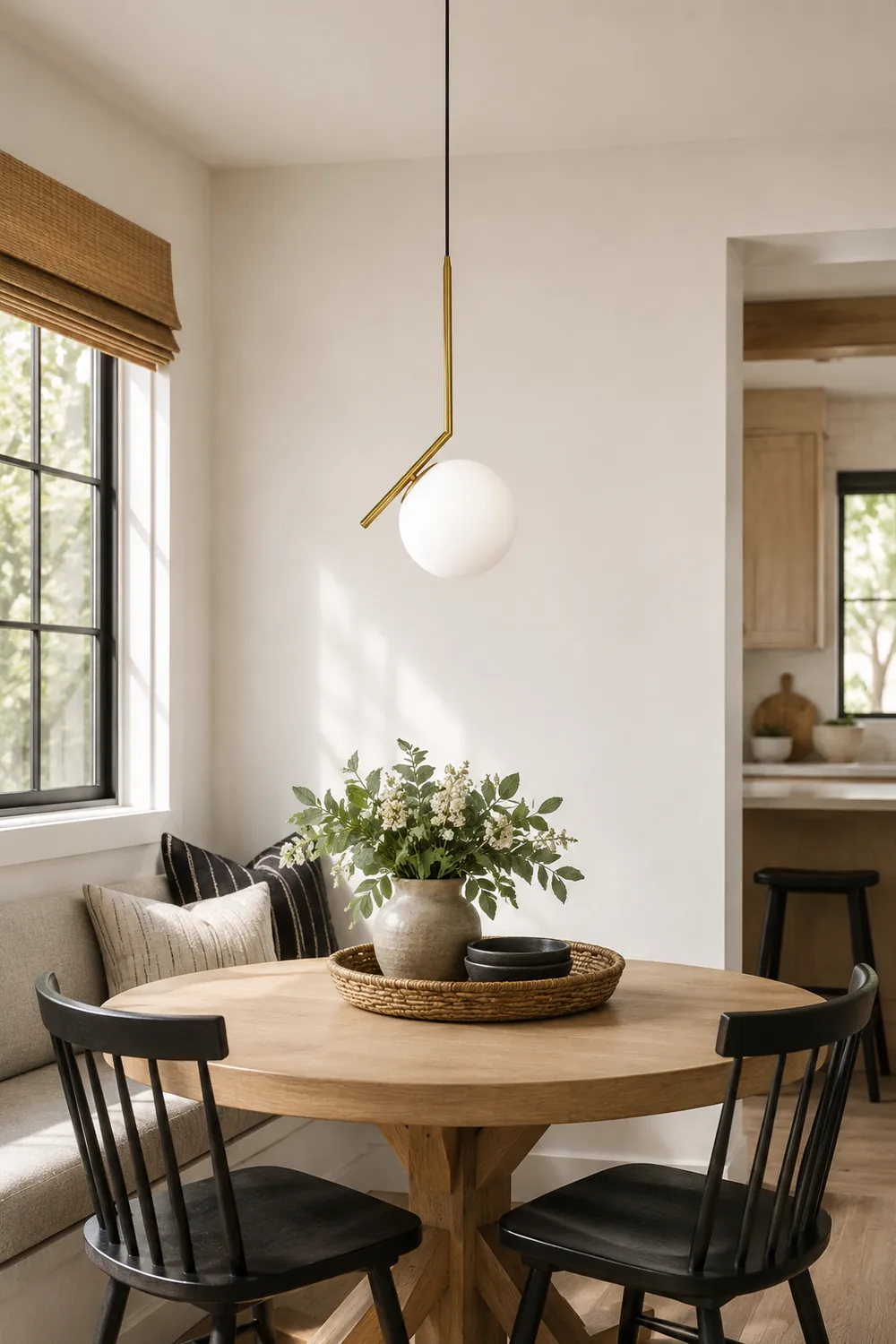 Corner Round Pendant Light - Lumpaz
