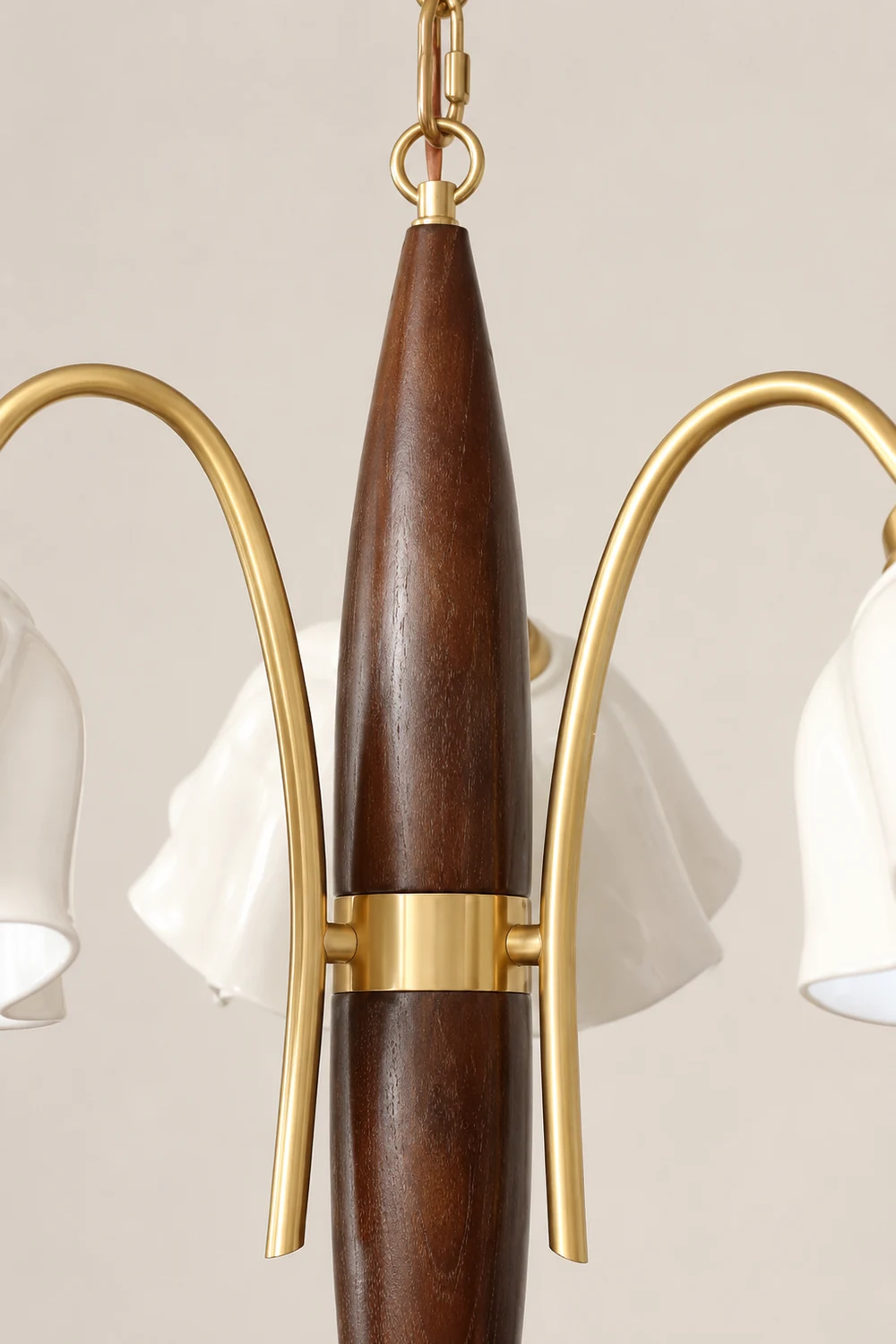 Olina Flower Ceramics Chandelier - Lumpaz