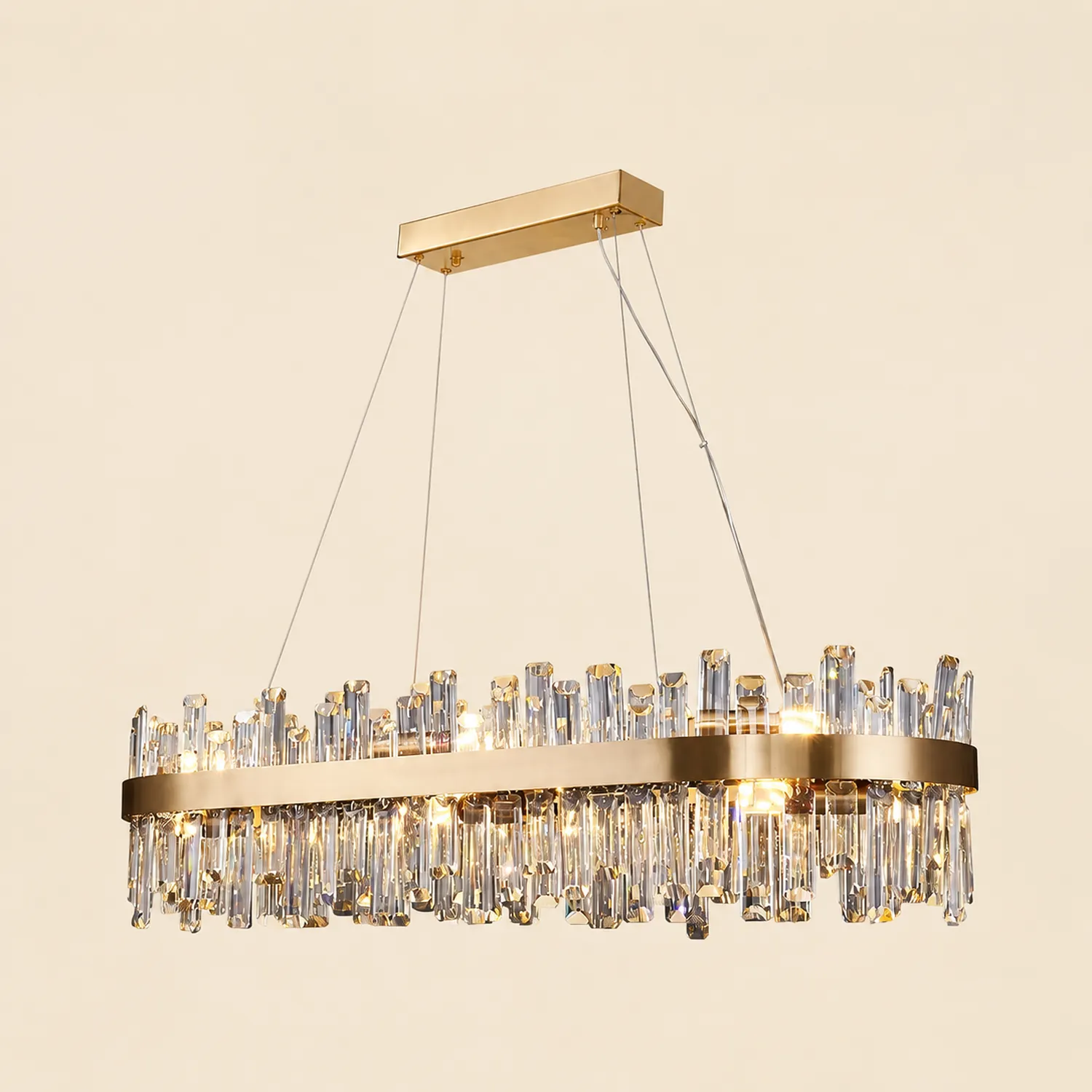 Crystal Statement Chandelier - Lumpaz