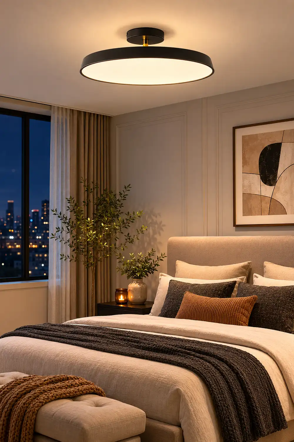 Round LED Ceiling Lamp - Lumpaz