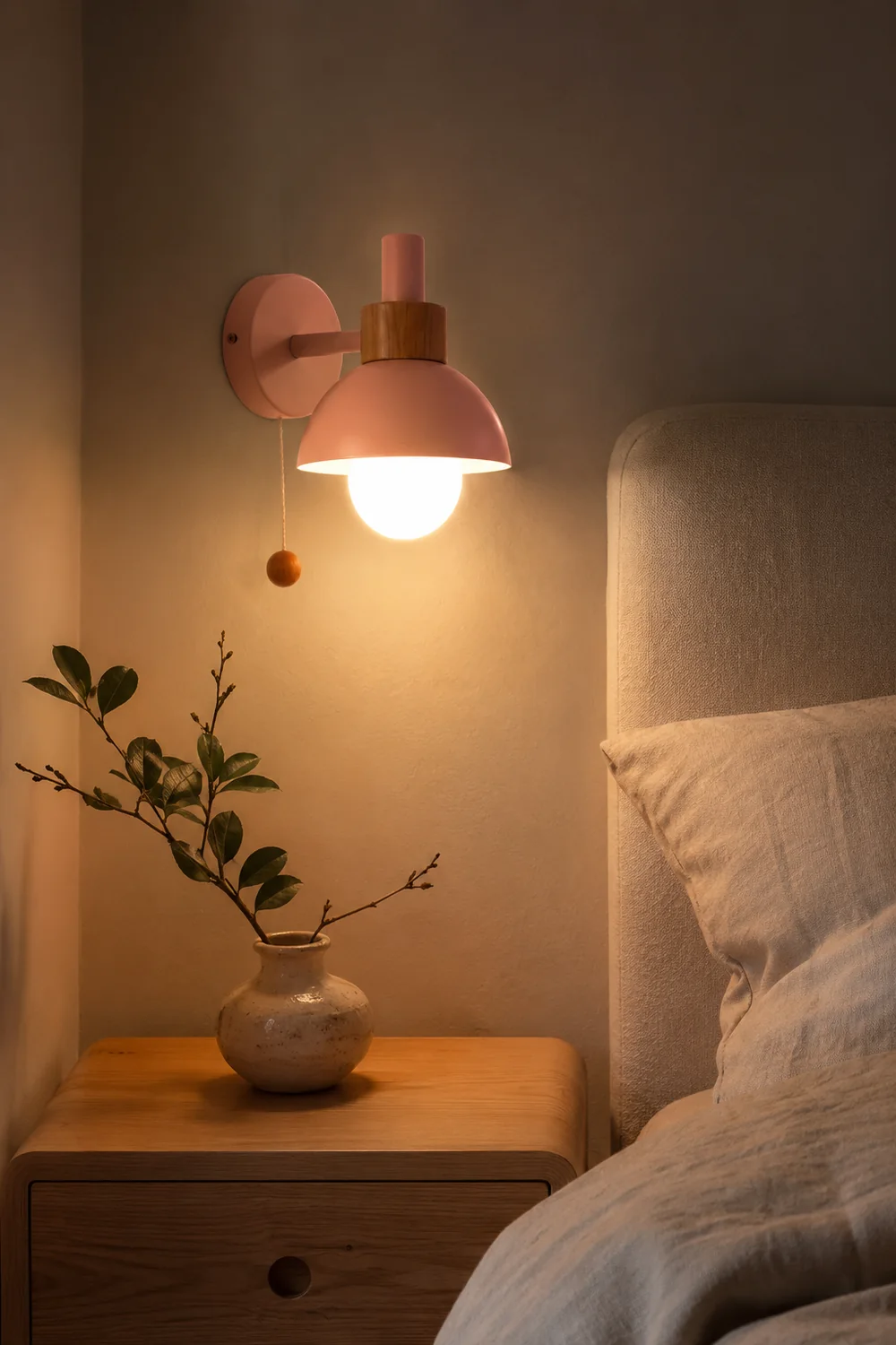 Minimalist Colorful Single Head Wall Sconce - Lumpaz