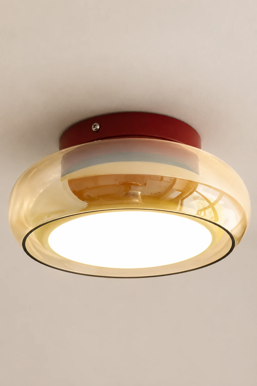 Vintage Small Acrylic LED Ceiling Light - Lumpaz
