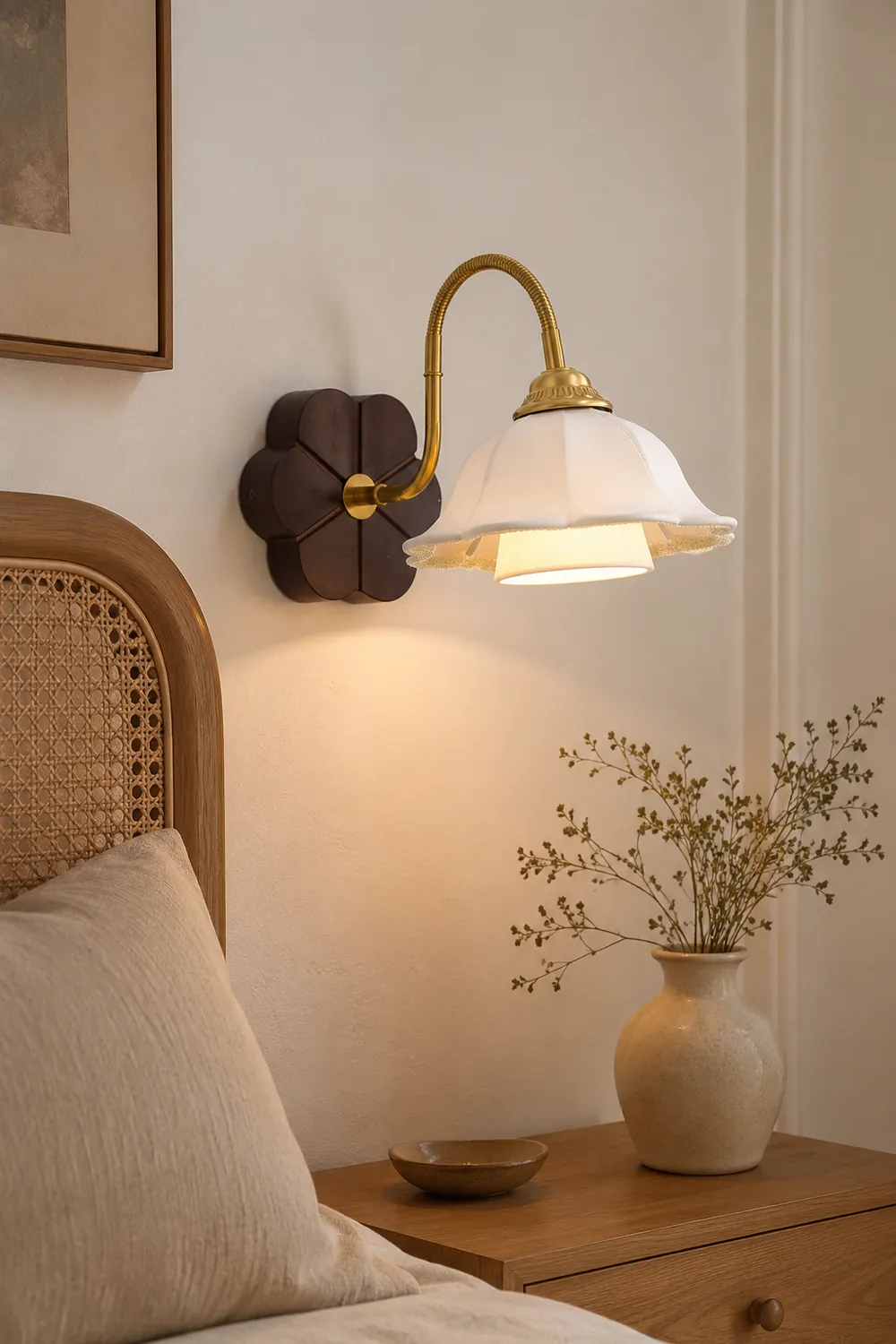 Rosette Wall Lamp - Lumpaz