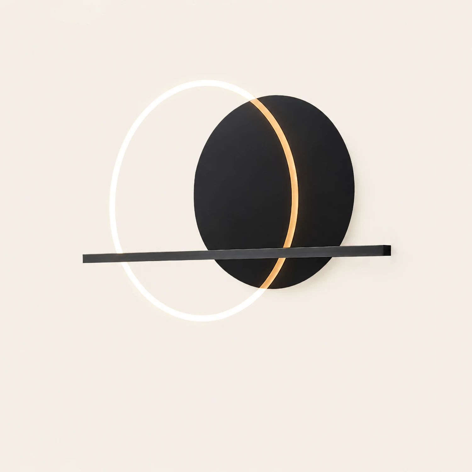 Round Cut Wall Lamp - Lumpaz